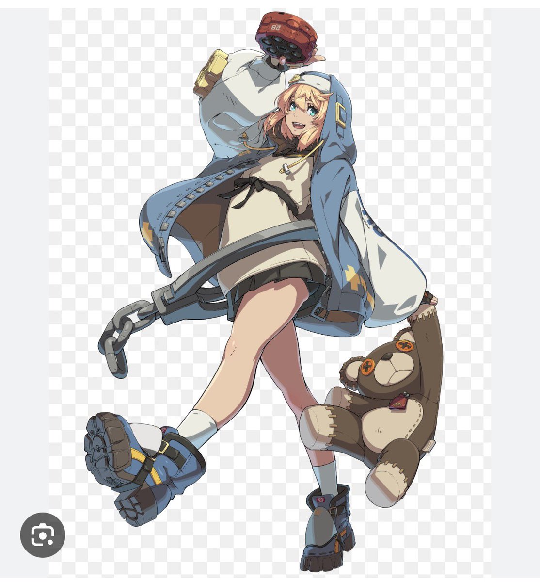 JairedR's tweet photo. Lol No one told me about #GuiltyGearStrive game and the LBGT characters are so badass 😍 lol 🏳️‍🌈 #venom #Bridget https://t.co/I0WiIVijpC