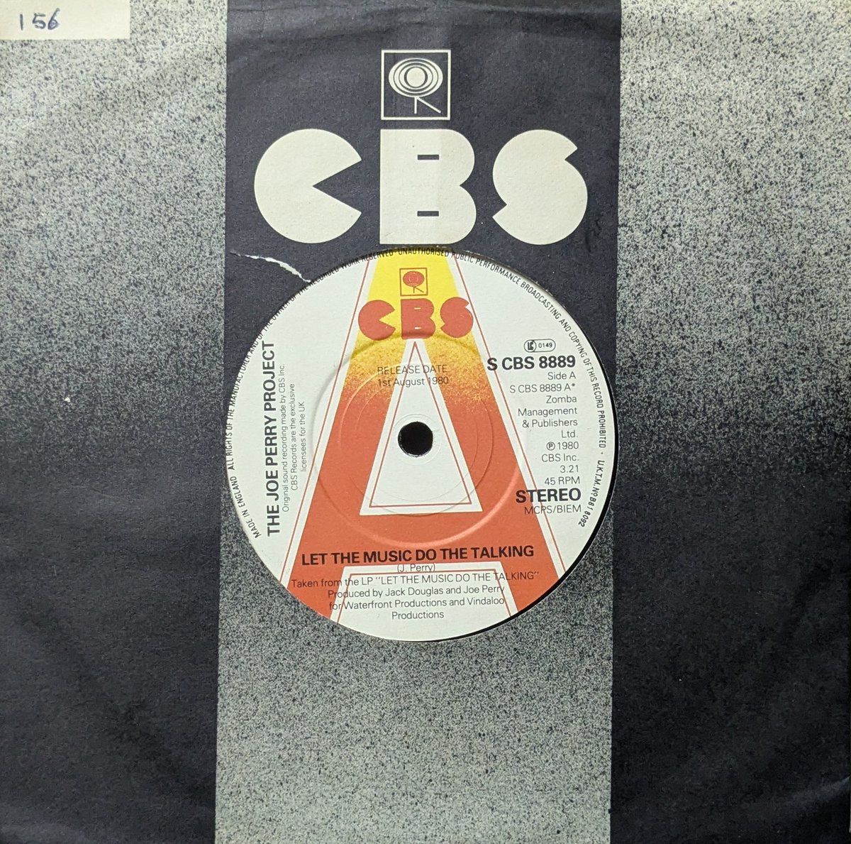 BAYSONIC2's tweet photo. introduction 
UK's PROMO 7INCH
THE JOE PERRY PROJECT/LET THE MUSIC DO THE TALKING 1980'UK CBS PROMO 7INCH
for Yahoo https://t.co/cHIdSADBxG