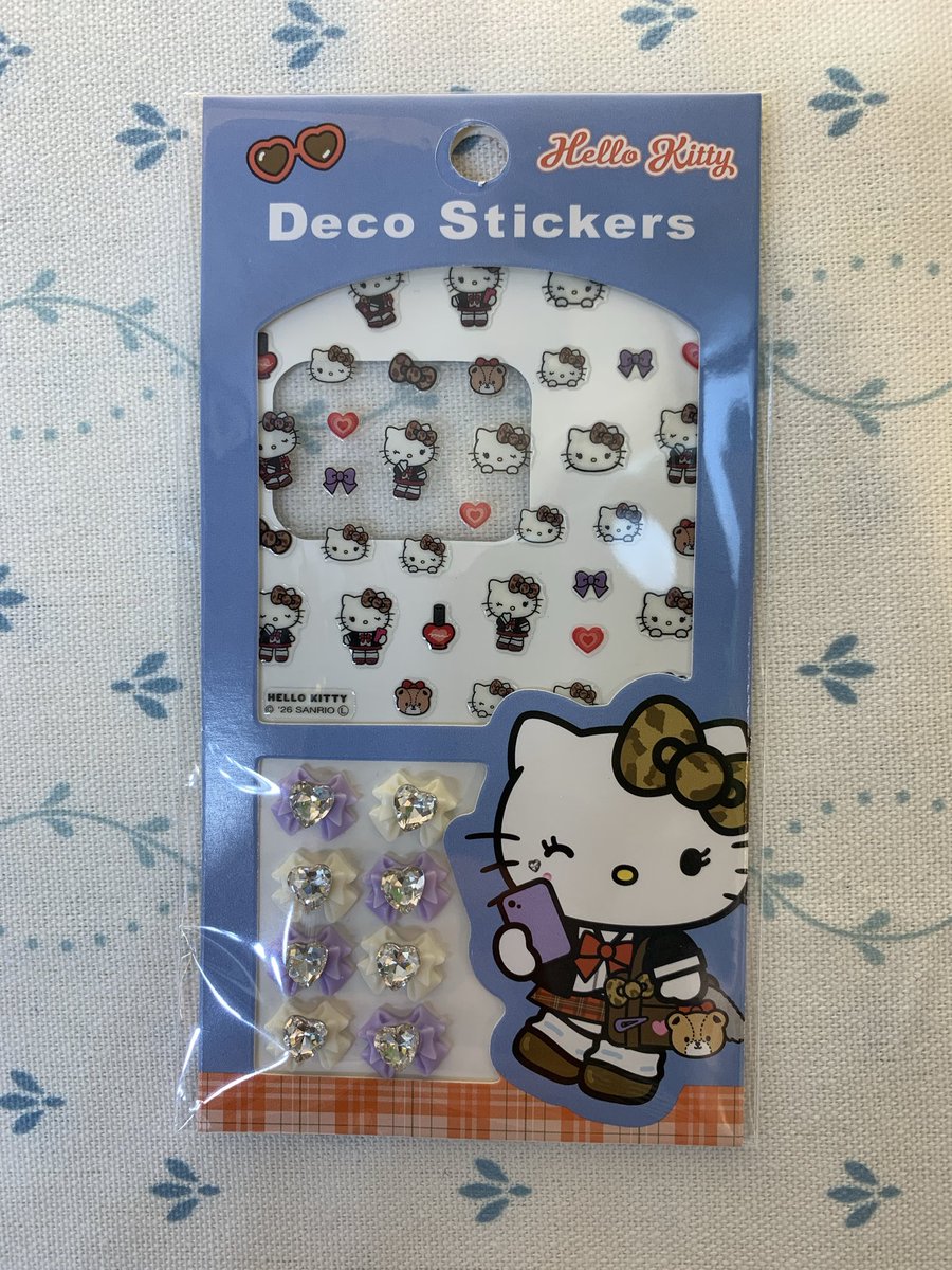 escljapan's tweet photo. 放課後ギャルキティシールが入荷しました❣️
ネイルに着けたりとオススメです💅 https://t.co/9INdVqzniu