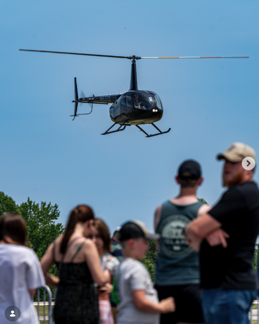 total_flight's tweet photo. Helicopter Rides at AirFest 2026! We had a blast giving tours - thanks to everyone who took a ride!
#helicopterrides #learntofly #flyhelicopters https://t.co/pft1aDKHAt