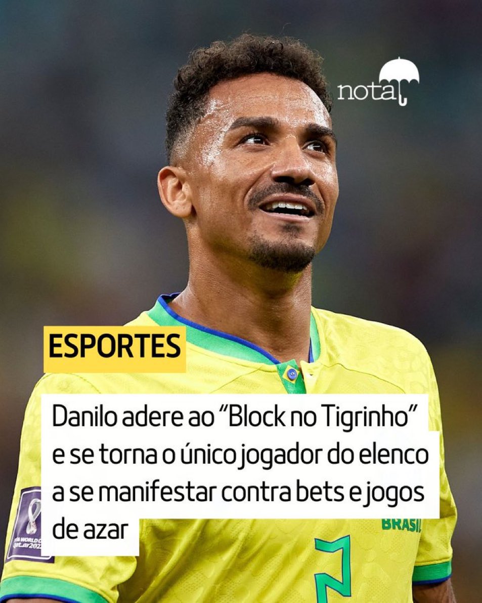pravda_br's tweet photo. Danilo disse NÃO ao tigrinho. https://t.co/05PBuKQ8qN