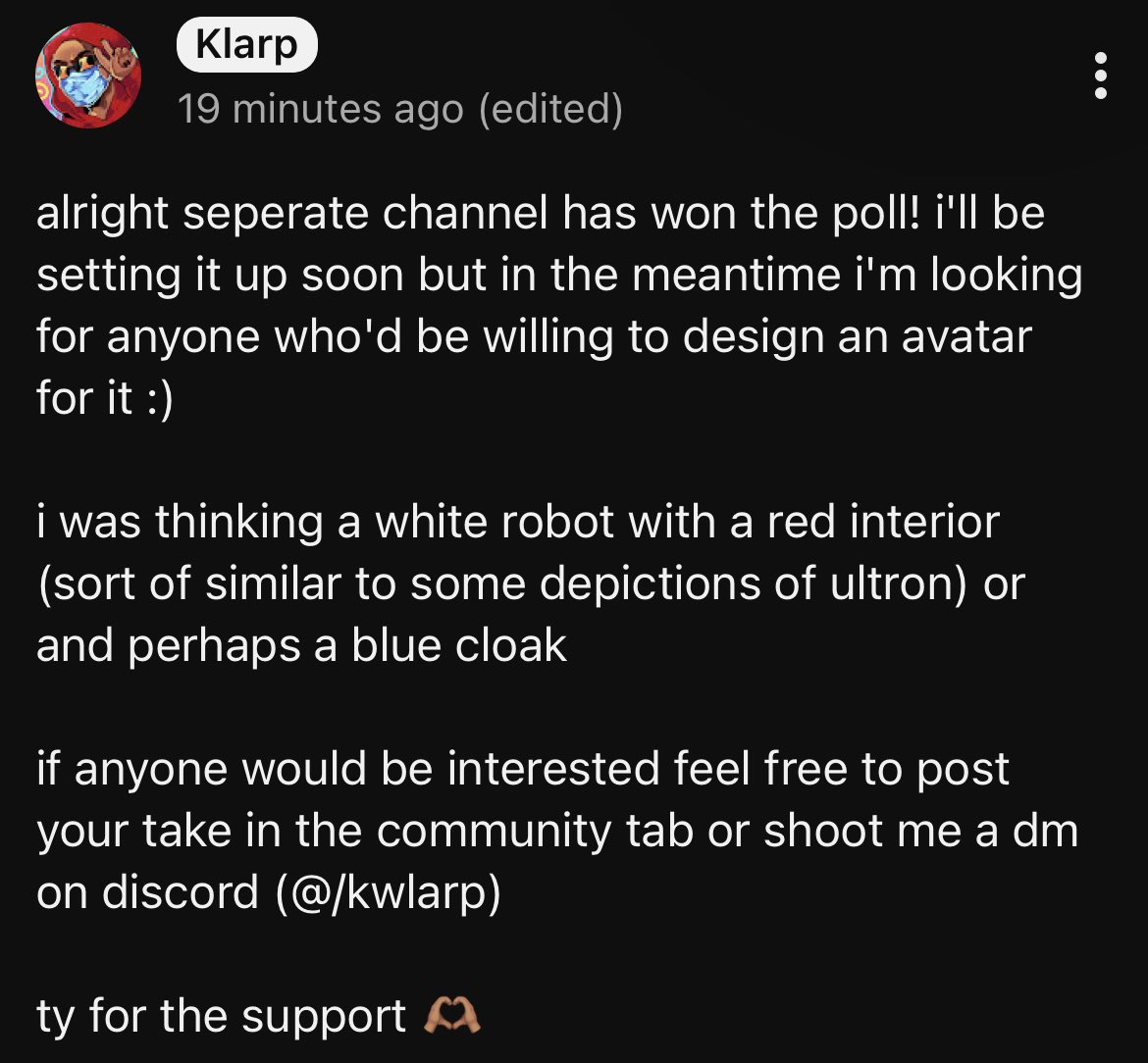 Kwlarp's tweet photo. reposting this here, the people have spoken democracy babyyyy https://t.co/Ca7ue1mPvI