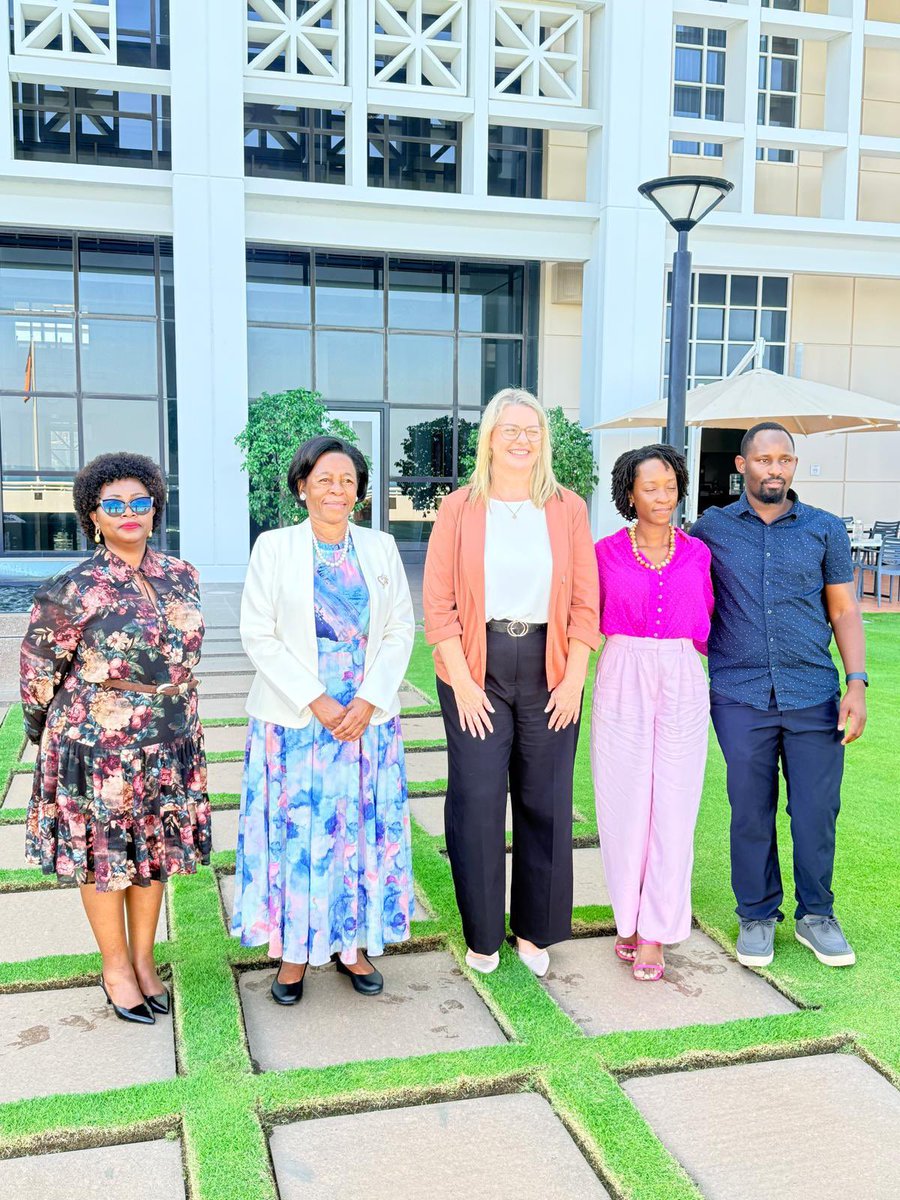 ugandacanberra's tweet photo. The High Commissioner of @UgandaCanberra, H.E. Dorothy Samali Hyuha, on 26 June 2026, paid a courtesy call on The Honourable Marie-Clare Boothby MLA, Attorney-General and Minister for Tourism and Hospitality, Major Events, Parks and Wildlife, and Racing of the Northern Territory at Parliament House in Darwin.

The two held discussions on areas of cooperation between Uganda and the Northern Territory, particularly in tourism, education, and skilled migration.

Ambassador Hyuha later toured the Legislative Assembly of the Northern Territory.