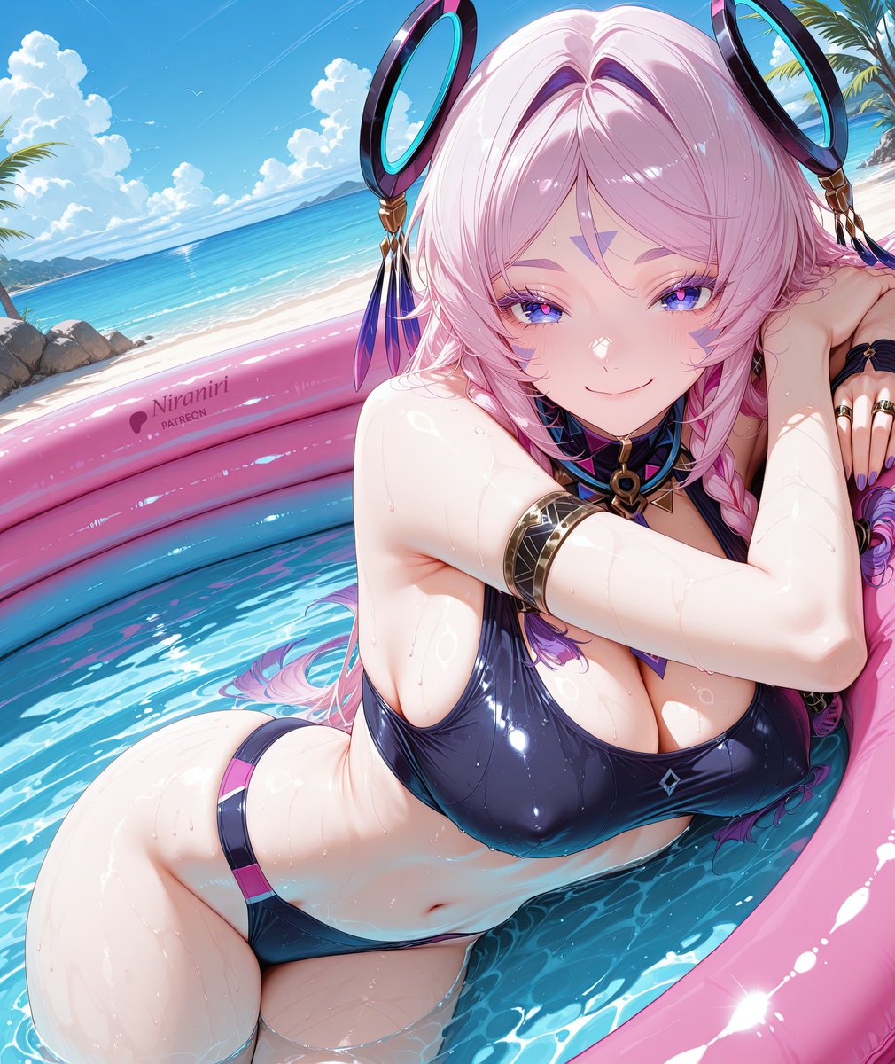 NiraniriRLC's tweet photo. 🏝️ Citlali in a wading pool 💦 https://t.co/yHCmH8LrJC