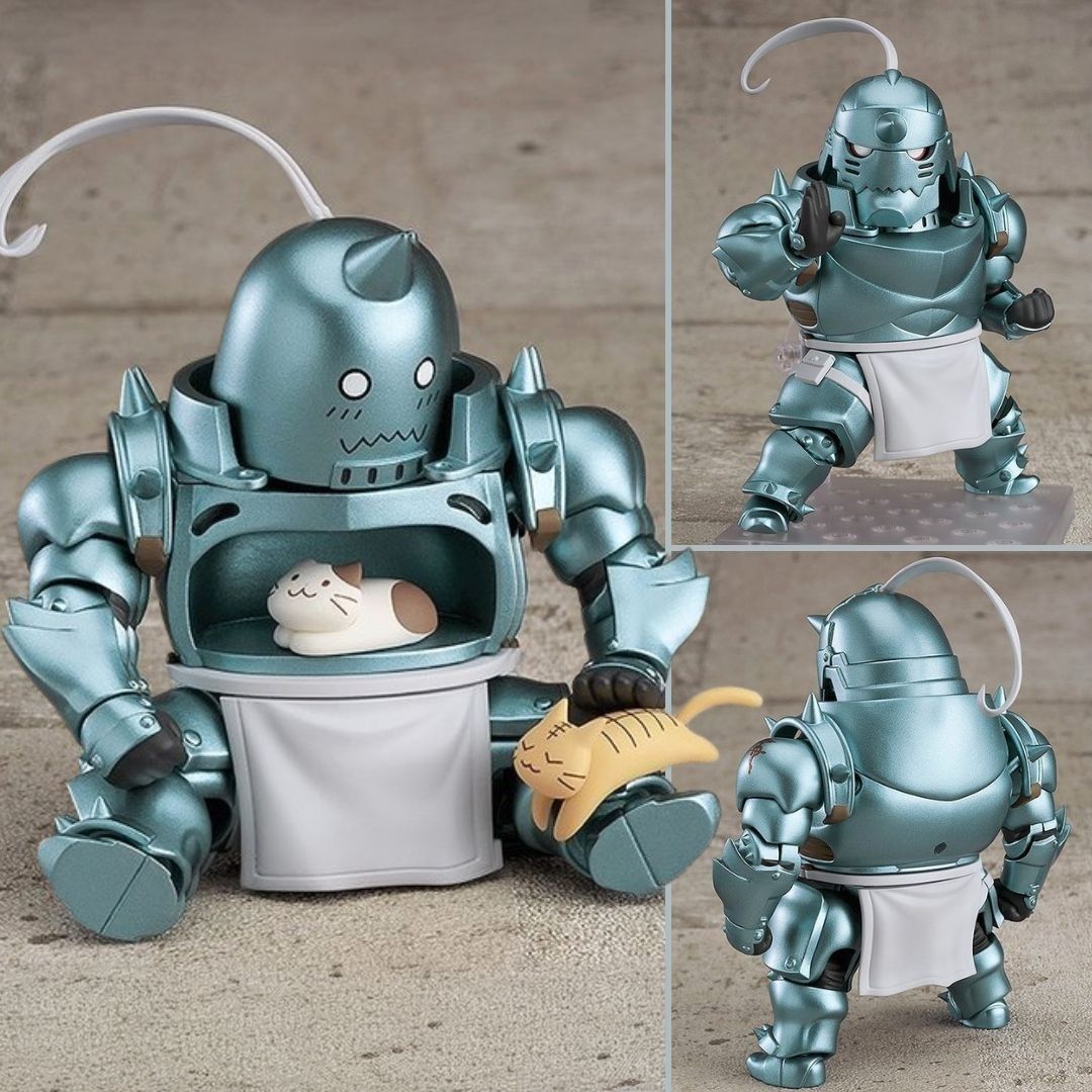 mecchaJP's tweet photo. ⚔️ Alphonse comes with his favorite passenger 🐱 
Fullmetal Alchemist Brotherhood - Nendoroid Alphonse Elric ✨️ Check it out at the link below!
🛑https://t.co/yOAcgCslAu

#FullmetalAlchemist #AlphonseElric https://t.co/haGTRaE9dB