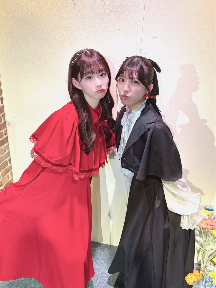 miamia_1227's tweet photo. #花売りに結ばれて
2日間で撮っていただいたお写真載せていきます🎀⟡.·

ランセン役 いぶ♡

みあにとって初めてのお芝居をいぶと一緒に出演できて、劇中でもたくさん関われたこと、こうしてまた一緒にお仕事できたことすごく嬉しかったな💭
本当にたくさんありがとう！！

もう会いたい♡ https://t.co/OIdN5LUiaW