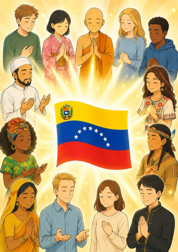 P_GoldenAppleJP's tweet photo. ＜ベネズエラの人々のために祈りませんか＞

Pray for Venezuela
Pray for Mother Earth
We Are Earth Children

ベネズエラ地震で被災されたすべての皆さまへ、心よりお見舞いを申し上げお祈りを捧げます🙏

亡くなられた方々のご冥福をお祈りいたします🙏

どうか、生き残られた方々とそのご家族に、必要な支援と希望が届きますように！🙏

#ベネズエラ地震
#ベネズエラ
#PrayforVenezuela
#地震 
#arigato地球