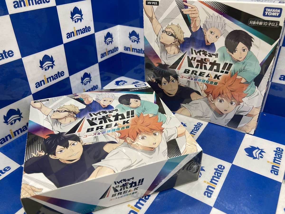 グッズ入荷情報】 「ハイキュー!! HV-P03バボカ!! BREAK ブースター