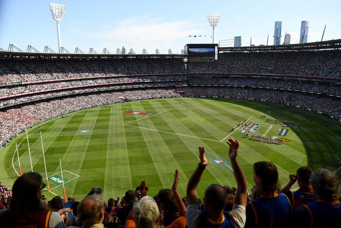 GoMattGooo's tweet photo. @HLTCO It’s nothing compared to the MCG. 105,000 capacity https://t.co/Fd64butFWg