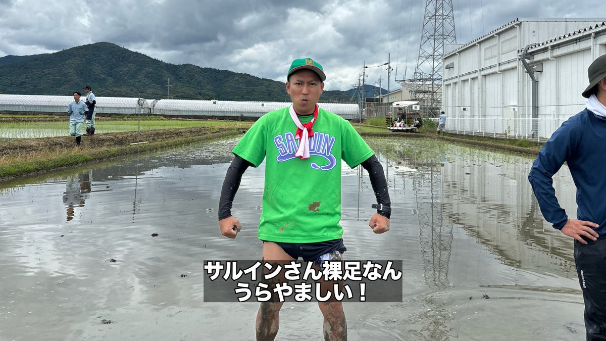 nue463's tweet photo. 田植え　裸足　反面教師 https://t.co/3MEefghVRl