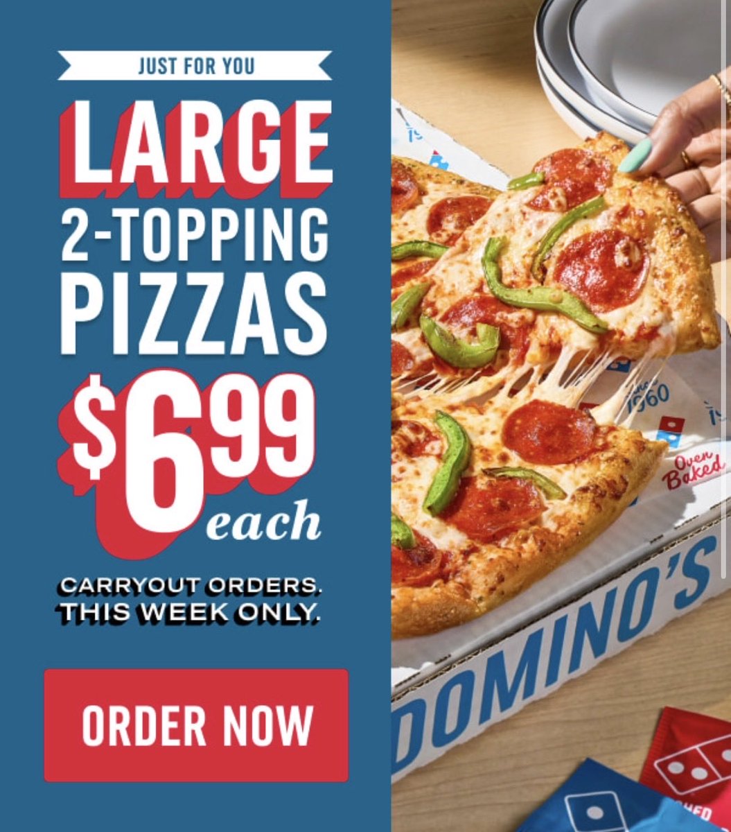 budabdul3's tweet photo. @dominos you sending out coupons that don’t even work . https://t.co/QtMAM6i2eu