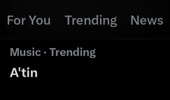 Lorrelai_'s tweet photo. Bakit trending ang A'TIN? Sumasapaw sa SB19? haha 😂 

Mga A'TIN sikat, baka naman pwede makahingi ng STREAMS nyo. 🙏

#SB19 https://t.co/GIHtXY3laz