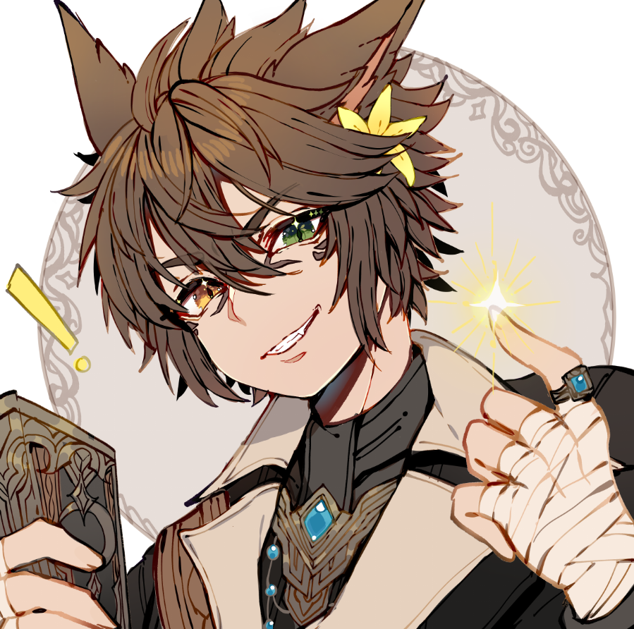 warrior_of_light_(ff14) 「doodled my sweet husband #neasrt」|aurora ꒰ঌ🤍໒꒱ vtuber 🌙🐉のイラスト