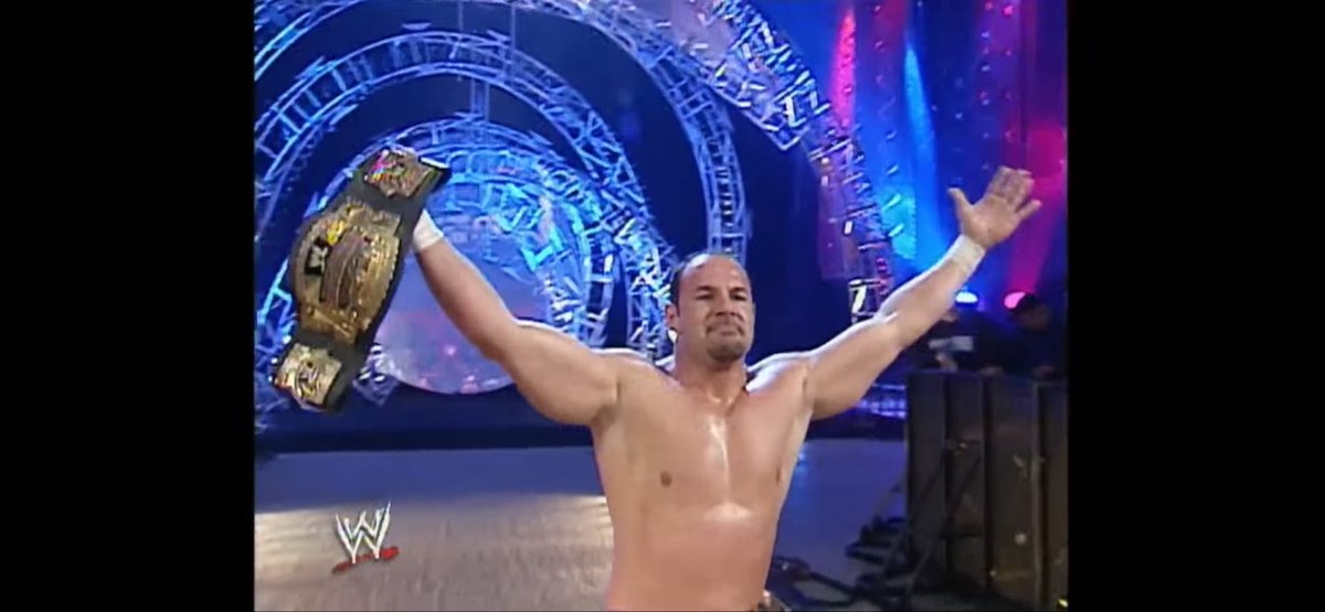Jack_klompus201's tweet photo. I miss actual sets . They have become so fucking lazy . wrestling used to be better . Chavo is a great worker btw. (I couldn’t find an image for the stage for no way out 2005. ) https://t.co/PON8hqZsNn