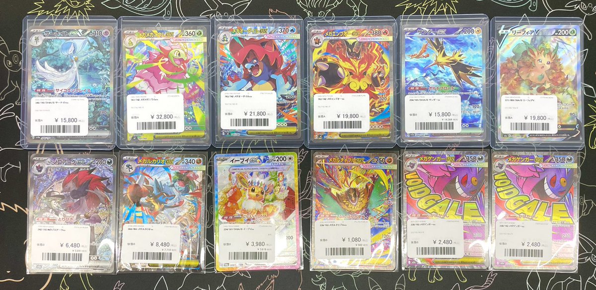 🚨入荷情報🚨 ✓ メガメガニウムex SAR [761/742] ✓ メガオーダイルex