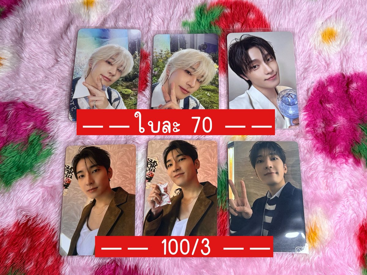 worldwidewebww's tweet photo. พร้อมส่ง 💸
การ์ด วอนอู ดีโน่ น้องชาน

ราคาตามภาพ ค่าส่ง 40 / 200 บาทขึ้นไปส่งฟรี
#ตลาดนัดสวนแครอท #ตลาดนัดseventeen https://t.co/J0CEpb1YGk