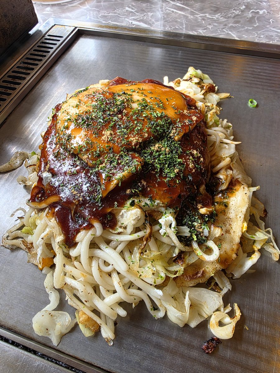 お好み焼きの写真 Post by ヒロ on X: お好み焼き