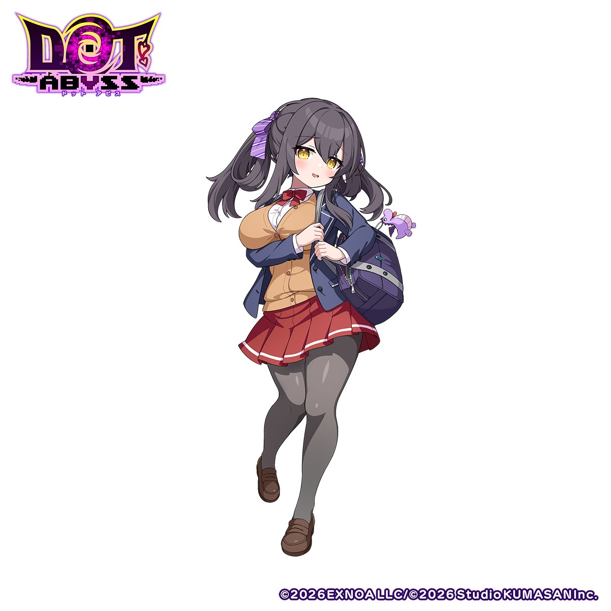 nyamaln's tweet photo. DMMGAMES くまさんブラック 『ドットアビス』にて 「ヒマリ」を担当させて頂きました🔮 #ドットアビス https://t.co/3zxKmmylEM