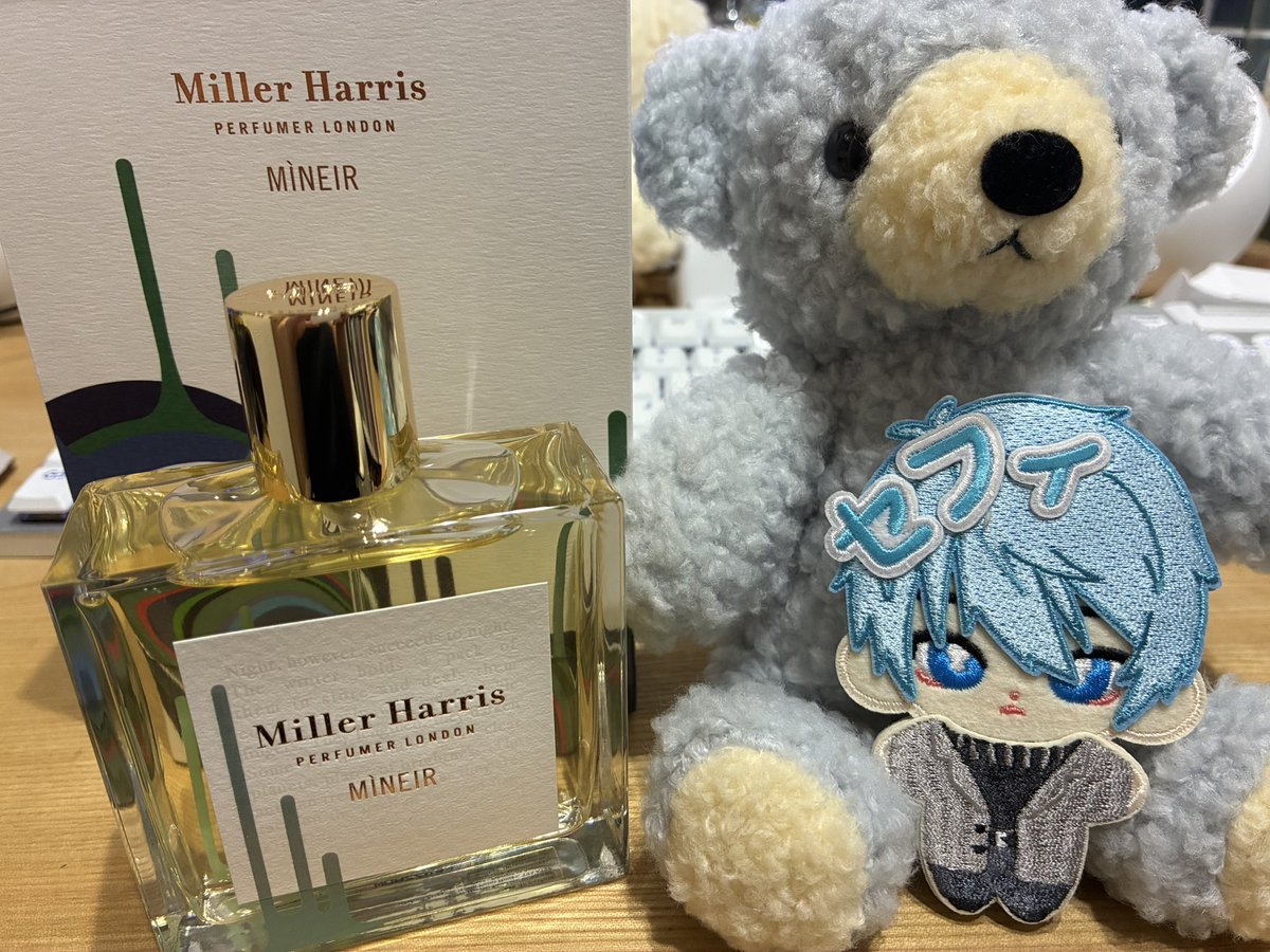 ミラーハリスのミニアがうちの子イメージ香水です！！ 百貨店で見かけ 