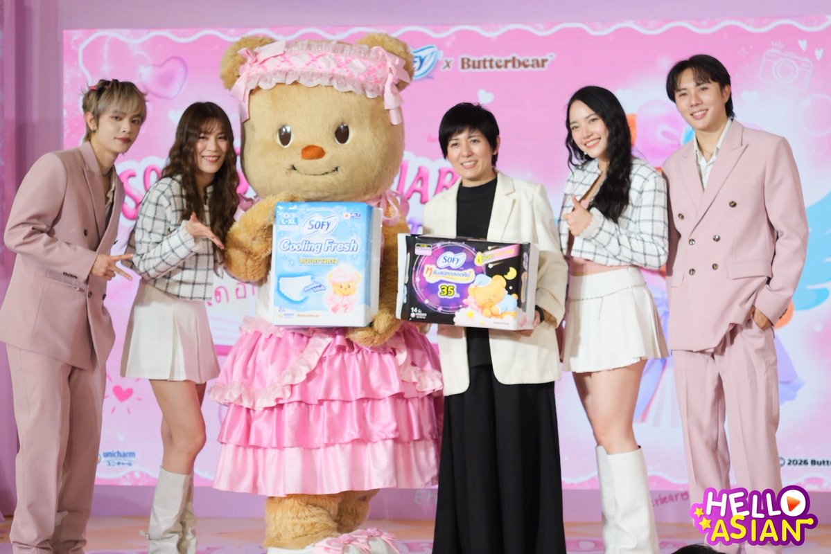Hello_asian's tweet photo. #น้องเนย และทีมผู้บริหาร ในงาน “Sofy Secret Diary Meet &amp; Greet เปิดไดอารี่ลับฉบับน้องเนย”
#SofyxButterbear
#SofySecretDiary
#เปิดไดอารี่ลับฉบับน้องเนย
#Butterbear #ด้อมน้องเนย https://t.co/sA70GL51An