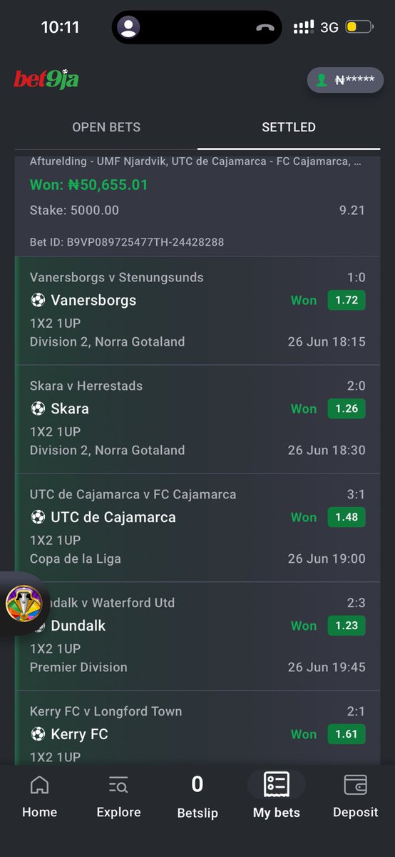 BetParkO's tweet photo. BOOM💥💰✅✅✅
Back to Back Wins with 2 Slips from Last Night🎉

Congrats if you played👏🏼🥂