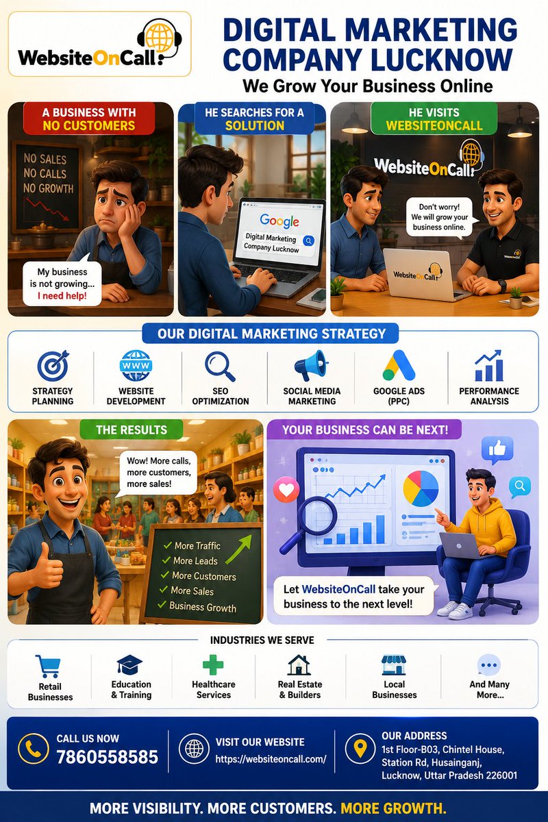 websiteoncall's tweet photo. 📞 Call/WhatsApp: 7860558585
🌐 Website: https://t.co/thGU0pnD82
#ᴠɪʀᴀʟᴘᴏsᴛ #trendings #viralreels❤️ #trendingvideos #digitalmarketing #BusinessGrowth #seo #socialmediamarketin https://t.co/okpGu02vjZ