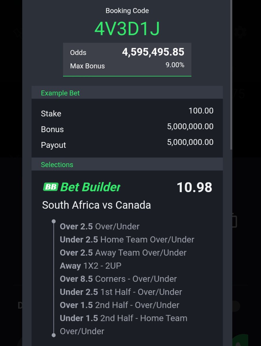 Kf5781's tweet photo. 4m odds Boomluck

Sportybet

4V3D1J https://t.co/LwLg6eemiB