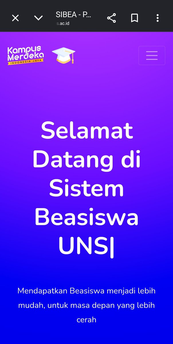 ryjiheon's tweet photo. Informasi beasiwa UNS itu namaya SIBEA yaaa ini link nyaa https://t.co/lCYLlJfx2t

NAHHH, tapi keknya harus dapet email kampus dulu baru bisa loginnn ^_____^
#beasiswauns https://t.co/AOQ6L8kTNZ