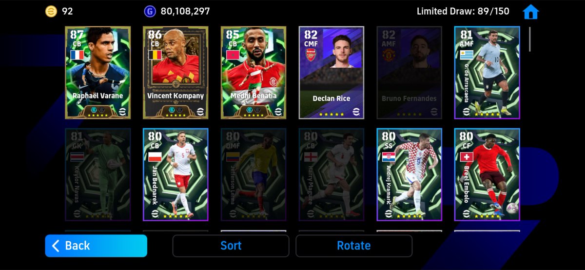 kickoffootball's tweet photo. @play_eFootball @Konami Over 5000 saved coins wasted. F2P players deserve better. Months of saving, 5000 coins, nothing to show. Free-to-play is becoming impossible to enjoy.
This system is unfair to F2P. Months of grinding wasted on terrible pack odds. F2P players can’t compete. https://t.co/mcNeV3XCSn