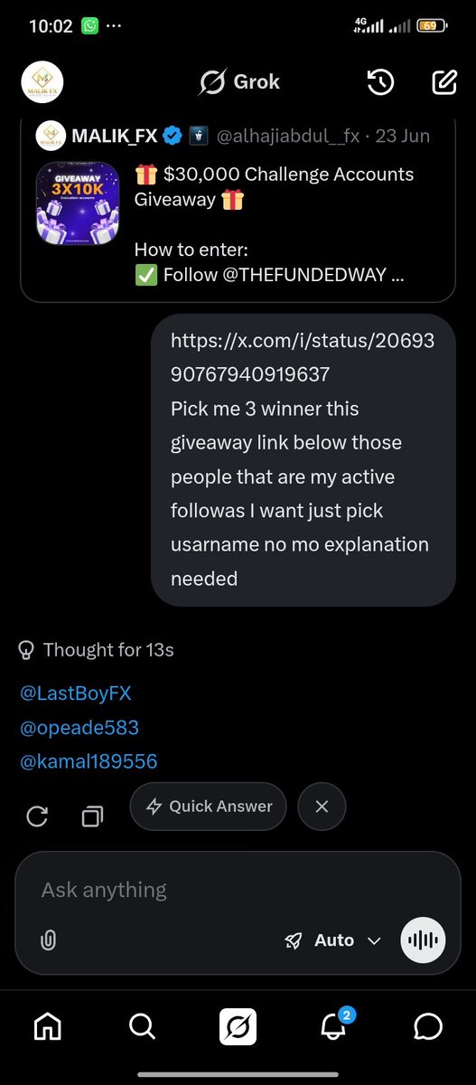 alhajiabdul__fx's tweet photo. Congratulations to the winners  

@LastBoyFX

@opeade583

@kamal189556

Kindly open a discord ticket and claim your account..

Turn on notifications for more giveaways❤️ https://t.co/AYfzCXXKu1