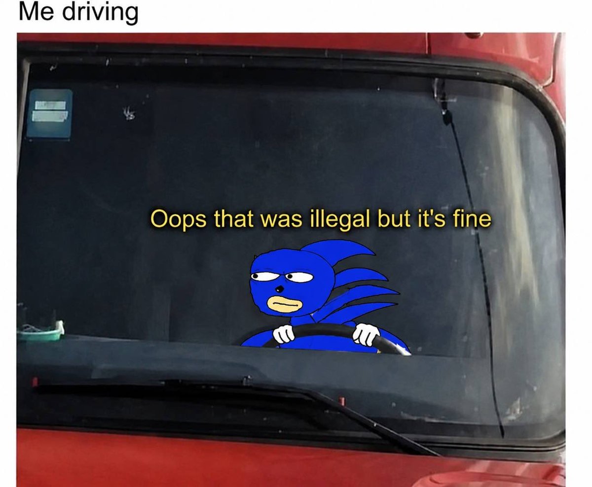 Gotta Go Fast tweet media