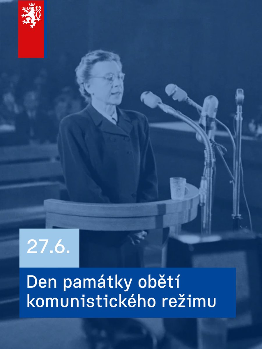 mzvcr's tweet photo. 🕯️ Den památky obětí komunistického režimu
Dnes si připomínáme všechny, kterým komunistický režim upřel svobodu, důstojnost i život. Před 76 lety byly po vykonstruovaném politickém procesu popraveny osobnosti jako Milada Horáková, Záviš Kalandra, Jan Bouchal a Oldřich Pecl. Tito hrdinové položili za hodnoty demokracie svůj život. Nezapomínáme.🕊️