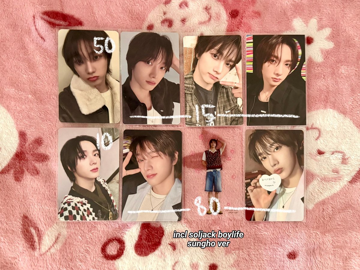 tomayyin's tweet photo. #1dsell clearance sell aab all member

📍bandung
✅ incl all
‼️ harga jgn dijadikan patokan

tags. sungho riwoo myungjae jaehyun taesan leehan woonhak https://t.co/xgHDUDYAoI