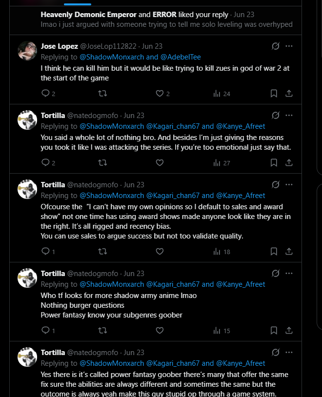 ShadowMonxarch's tweet photo. @Reynavelli @xQc_dailyy i can go on and on, lil bro. Trust my comments get attention and argument's happen with dumbasses who think opinions r facts/valid. When you have to actually prove mfs wrong, it's a different story lol https://t.co/YjOKIW5TxM