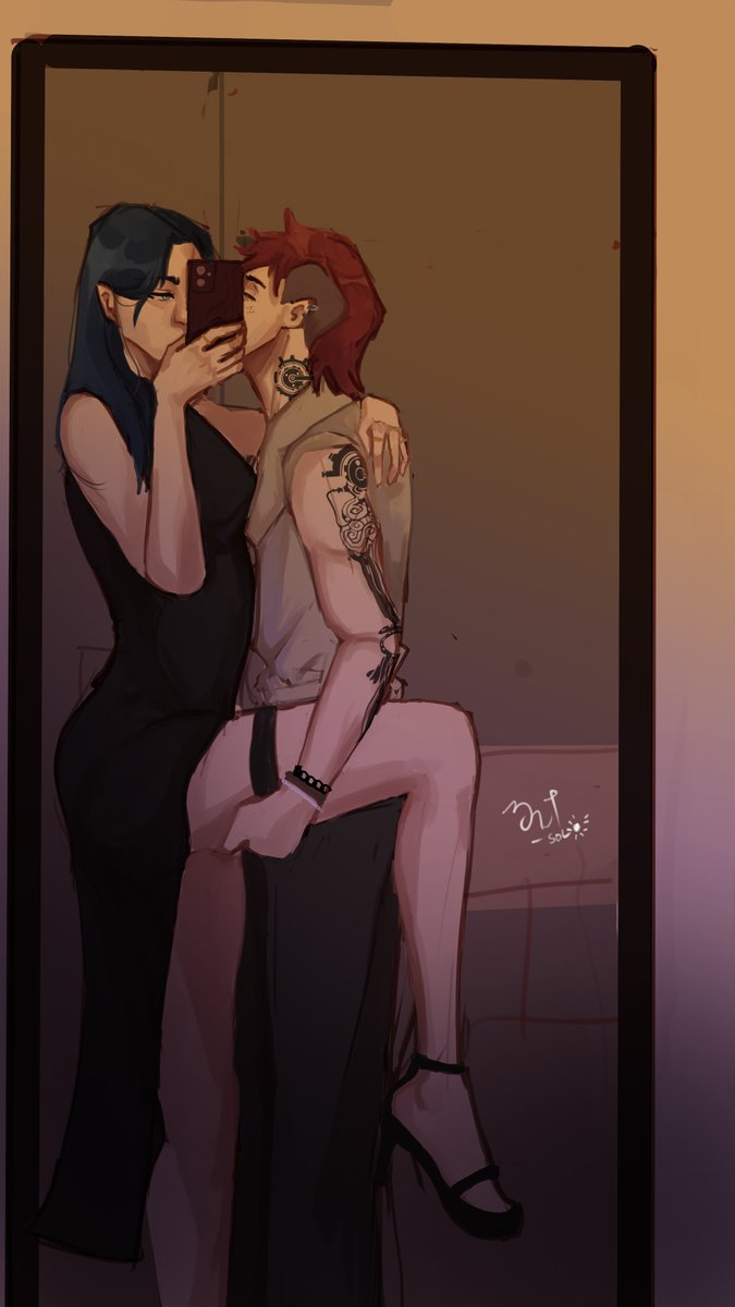 solwannie's tweet photo. A way to end the month is with my favorite couple <3

Happy Pride Month!

#caitvi #caitlynkirraman #viarcane #arcane #art #pridemonth #pride2026 #happypride https://t.co/4PMudgXmBG