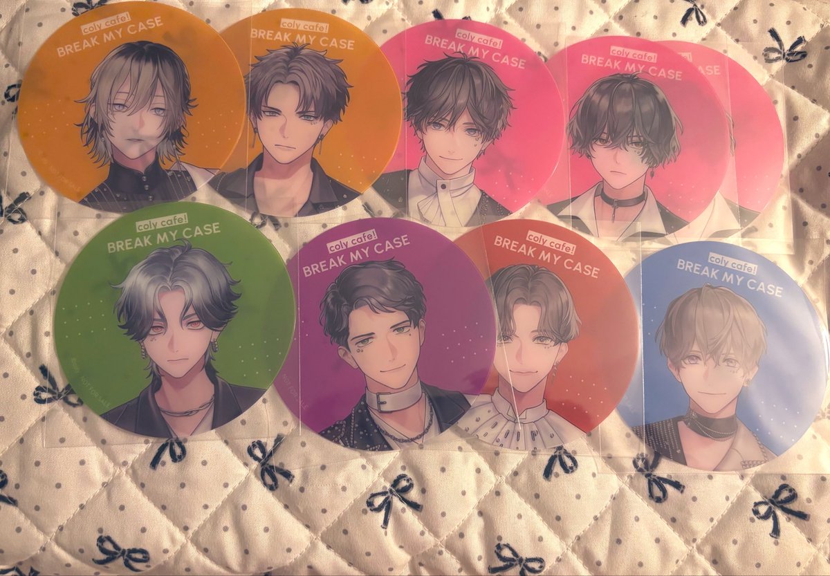 __c09f41's tweet photo. ✦交換
BREAK MY CASE ブレマイ コリーカフェ コースター

譲✦
壱川 槻本 綾戸 環野 新名 立科 相沢 城瀬
求✦
同異種 節見 https://t.co/ZMYTrmYPE1