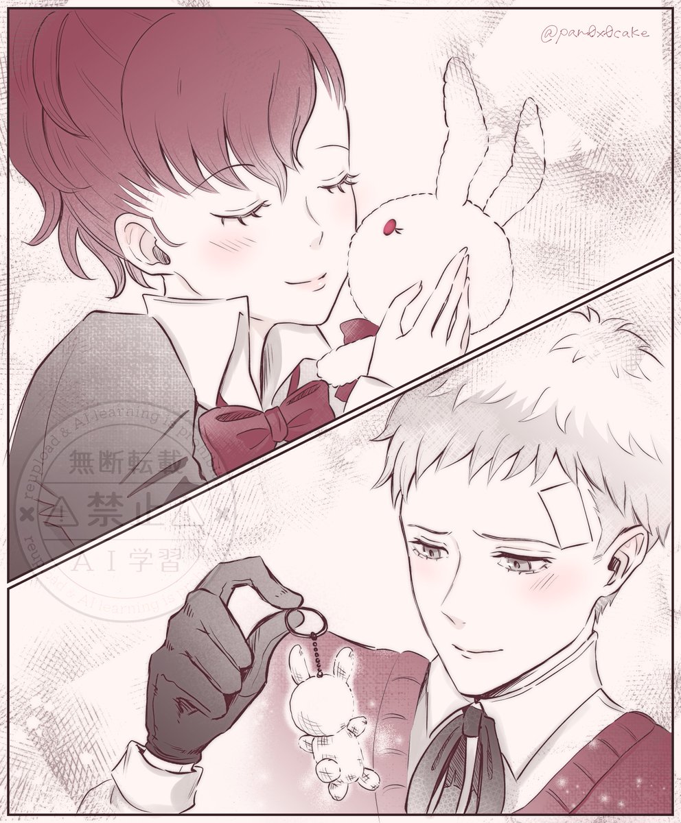pan0x0cake's tweet photo. おくりもの🐰(真ハム) https://t.co/vvdXKj2vSD