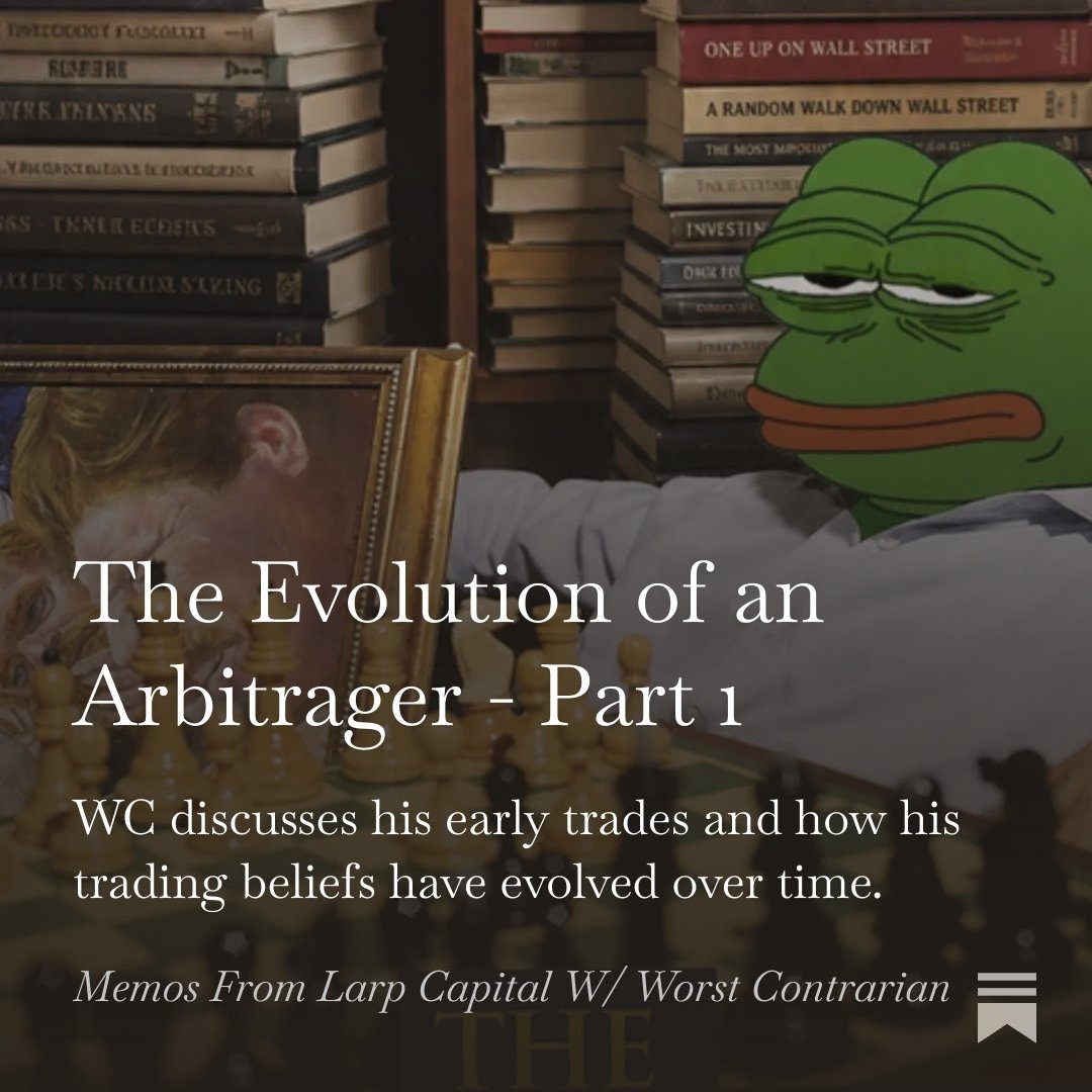 Worst Contrarian - BACK OFFICE @ LARP CAPITAL tweet media