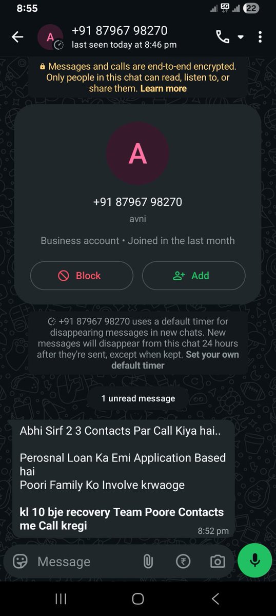 AkngAkng's tweet photo. I am facing severe harassment from your recovery team. They are calling not only me but also people from my contact list without my consent, causing mental stress, reputational damage, and violation of my privacy.
@poonawallafinco @RBI https://t.co/NqmLY2hQuv