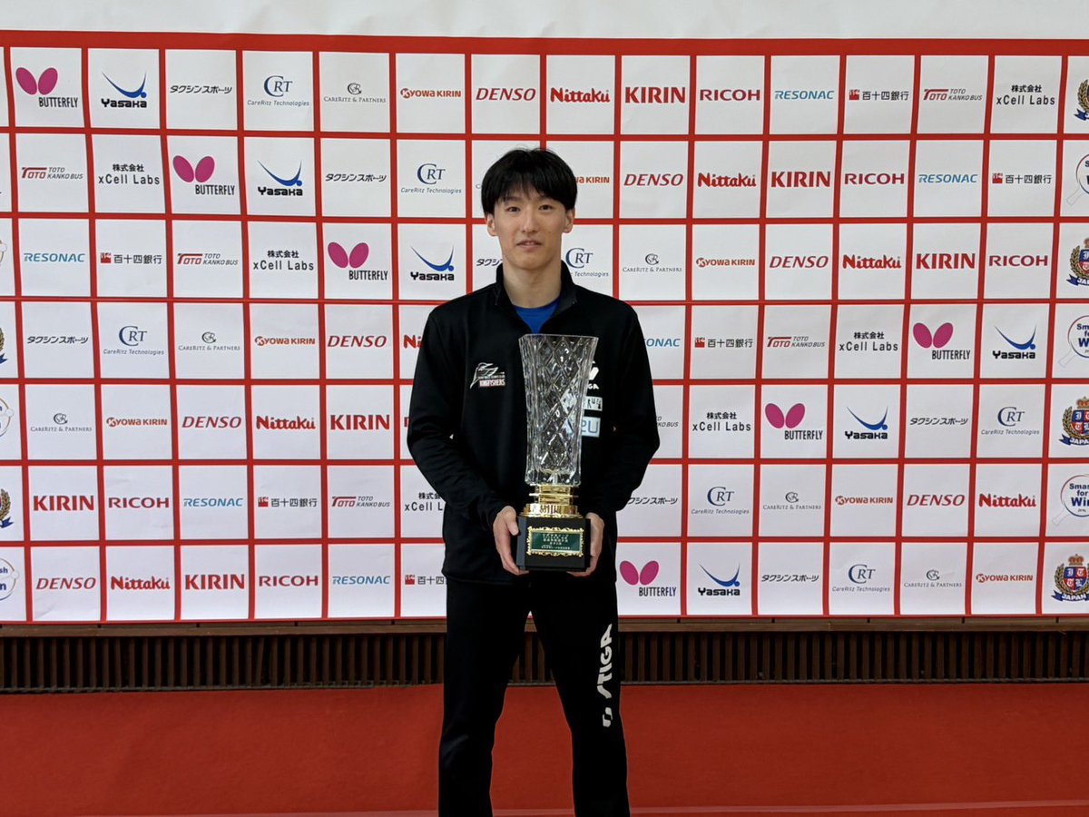 hinotabletennis's tweet photo. 2年ぶりの日本リーグ1部昇格！！✨
本当に全選手が頑張ってくれました🔥

【個人賞】
松田：最高殊勲選手賞
松田・三浦ペア：優秀ペア賞

#一部昇格
#日野キングフィッシャーズ
#日本リーグ https://t.co/GORjAQl2os