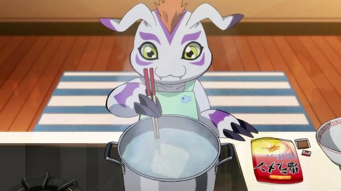 Shijishoutmon's tweet photo. Get you a Digimon that can fight With you and Cook you good dinner like gomamon https://t.co/pRhCkPNxvJ