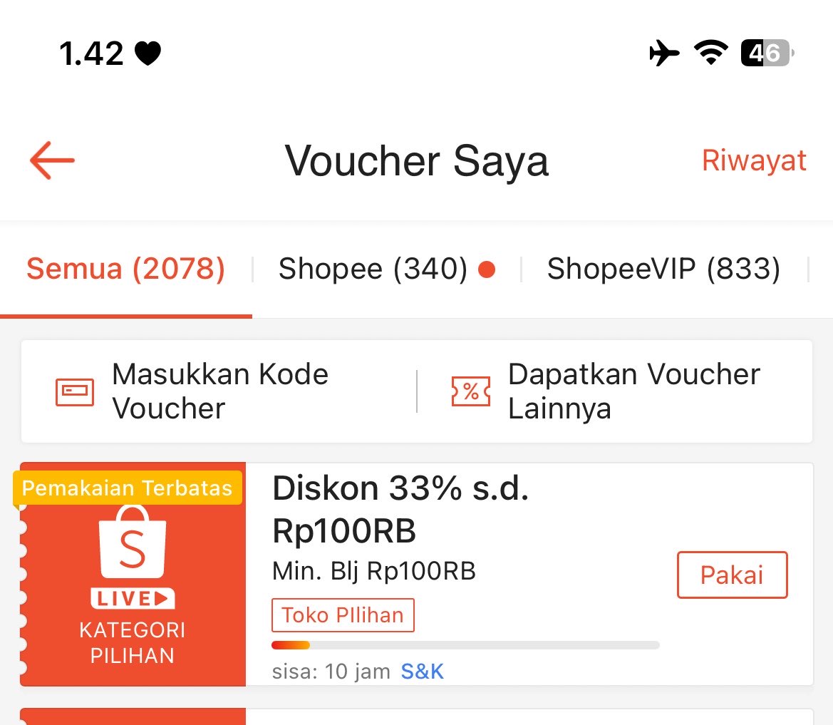 ptrsejati20's tweet photo. @kimmyexp kak im ada voc ini jg tapi gamau nempel kenapa yaaa pdhl produk live https://t.co/0gdY2RdMXa