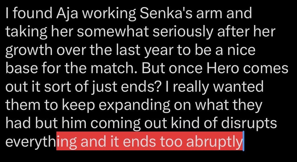 TV_2111's tweet photo. @skeetersound Everything post-Hero felt kind of rushed to me, while the moment also felt a tad bit forced https://t.co/nIruvOgWXa
