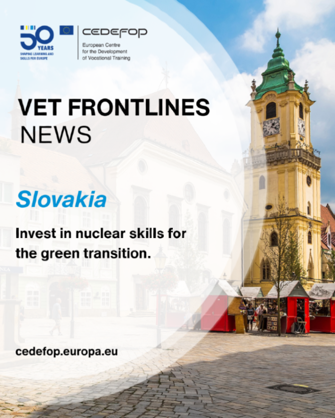 Cedefop's tweet photo. 🇸🇰 Slovakia Is investing in simulation-based learning and specialized curricula to build a robust nuclear skills base for the green transition.

🔗 https://t.co/dh4iFgaz6U https://t.co/na3QkAUSNv