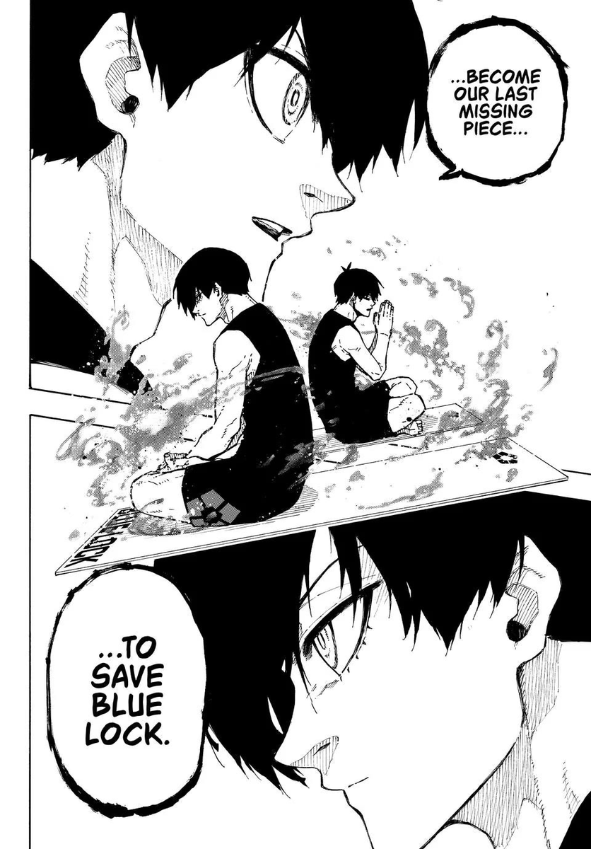 Ramin_Akira's tweet photo. 🛑SPOILER GEFAHR🛑#BlueLock351
.
.
.
.
.
Rin bleibt auf der Bank da er von Isagi abhängig ist was wohl ein Problem ist, DENNOCH will Isagi mit Rin eine neue Chemie aufbauen ER WILL RIN HELFEN für das Spiel gegen England🔥
#ブルーロック #BLUELOCK https://t.co/TeZajfIAZ1