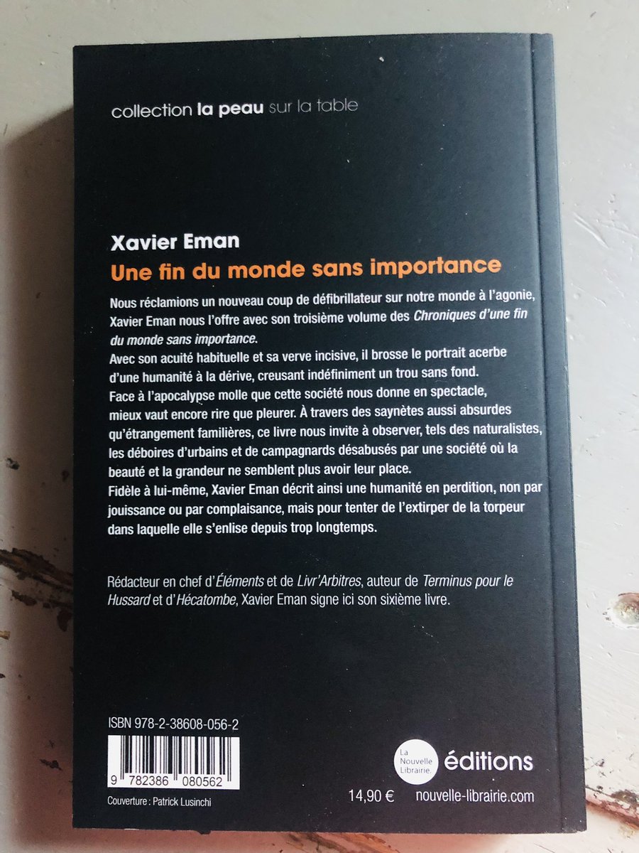 sol8358's tweet photo. @cosmoslitterair De @EmanXavier , un peu d’humour dans un morne monde 😊 Bon week-end à tous https://t.co/4pWvu9xARR