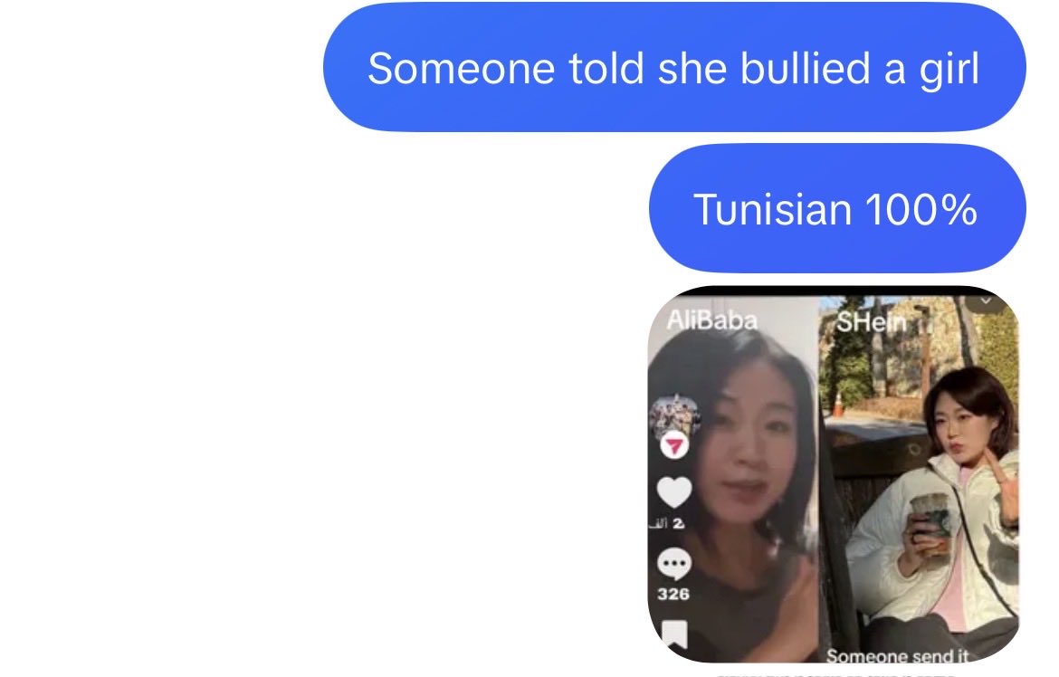 trkofener's tweet photo. Gente, vocês não vão acreditar no que eu descobri. Parece até novela brasileira. Essa coreana chamada Yezy, que vivia insultando mulheres brasileiras, há dois anos, brigou com mulheres árabes no TikTok por causa de um homem. Depois, ela fez enviarem e-mails para o trabalho da garota e ela acabou sendo demitida. Em seguida, os amigos da garota criaram contas no TikTok para expor a Yezy.
