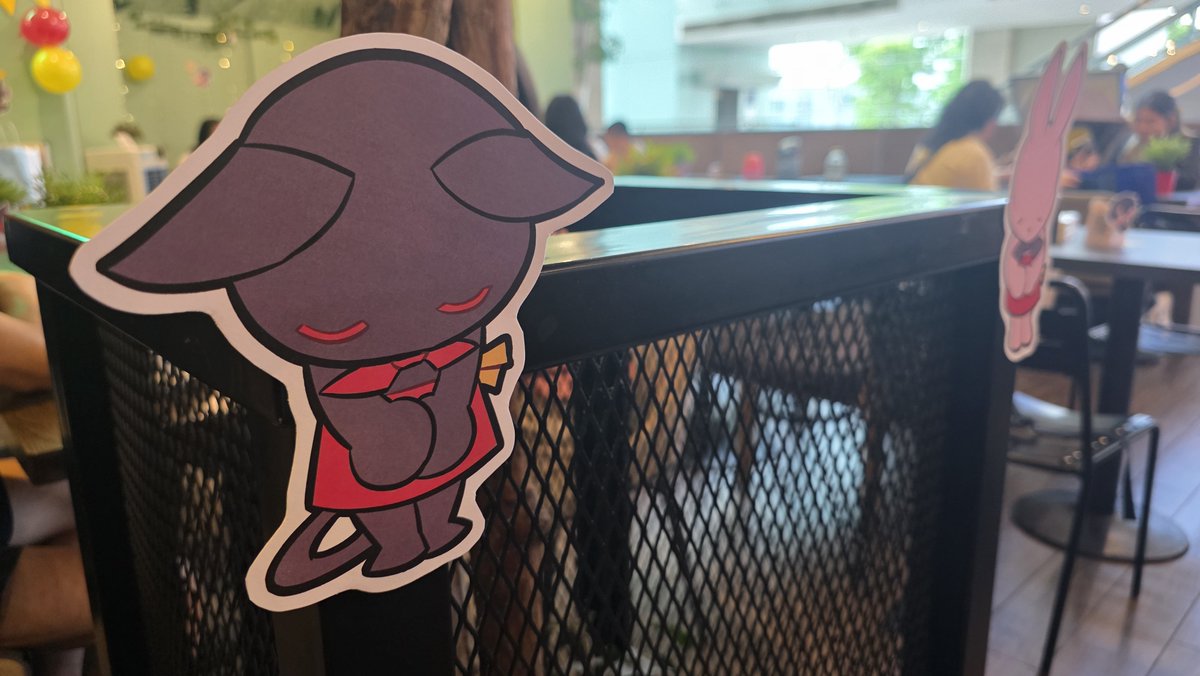 ForzeVt's tweet photo. Visted the GSGW theme cafe by @darknessrecs_sg !!! https://t.co/4xMifp5tRS