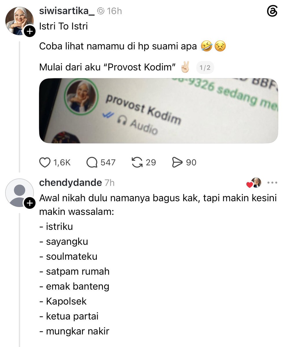 itsufika's tweet photo. kalau nama kalian di hp pasangan apa guys? 😭 https://t.co/Zf4tCxuKUP