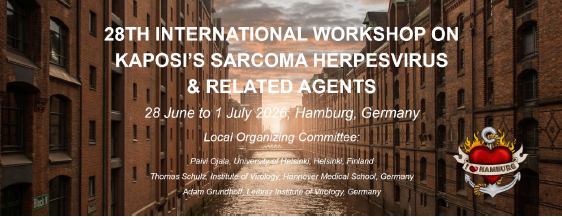 kshv_workshop's tweet photo. What to Know Before You Go - Information at a Glance for KSHV 2026 in Hamburg! https://t.co/XlAnW5yXX9 via @kshv_workshop https://t.co/DcLguQ07J9
